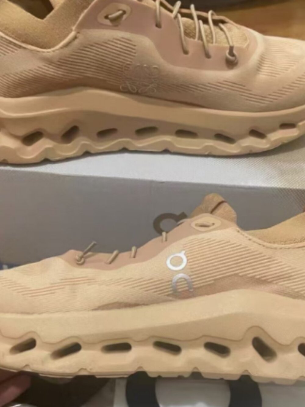 Loewe x On Cloudtilt Beige Mesh Sneakers - Picture 5 of 6